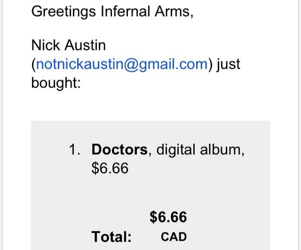 InfernalArms's tweet photo. Big ups @notnickaustin guesses the correct price http://t.co/nrssvKRN