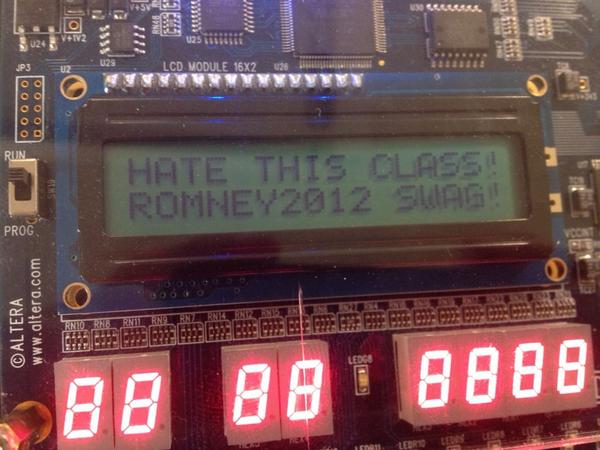 BroPipes's tweet image. Fun with ECE. #politicalMessage