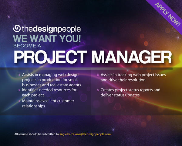 WebDesignersPH's tweet image. How about managing a project for a real estate agent in the US? If you think you can handle that, APPLY NOW!