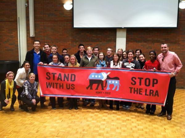 ICNewEngland's tweet photo. @BarackObama join with students at Providence College to end #LRA violence. #Kony2012 http://t.co/TMg7DvIh