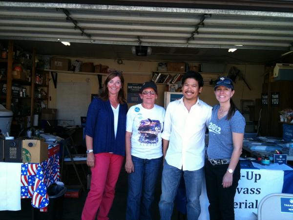 RT <a href="/SWLVDems/">SWLVDems</a> Still out hitting the streets 4 <a href="/BarackObama/">Barack Obama</a> @OFA_NV &amp; <a href="/Berkley4Senate/">Shelley Berkley</a>!  #WeDecide