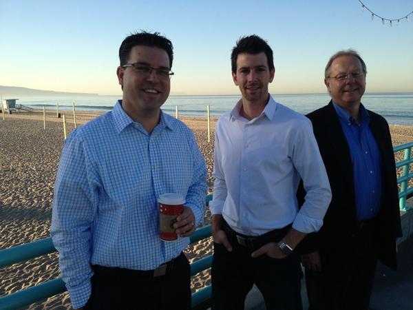 Neff_D's tweet image. Great Office! RT @bobschwartz Photo of Team @Listrak hanging at my office in Manhattan Beach! @mb90266 @ross_kramer