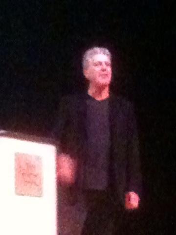 btrt3's tweet photo. Anthony bourdain at alys stephens center last week, forgot to post...amazing show! http://t.co/AfdIxZUV