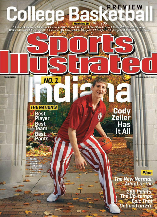CodyZeller's tweet photo. I thought they were putting me on the cover of the swimsuit edition! I guess I'll settle for this http://t.co/DVVtrcWw