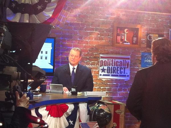 HuffPostSF's tweet image. &quot;Voting should be an American value.&quot; - Al Gore, @current #current2012 #election2012