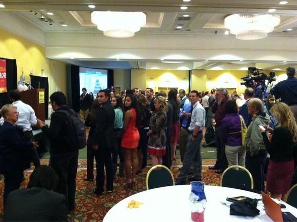 KOB4's tweet photo. RT @JoeVigil: Check that, it may be Heather Wilson who may speak first. #nm2012 http://t.co/TjfTba39 http://t.co/JuQJkl7B