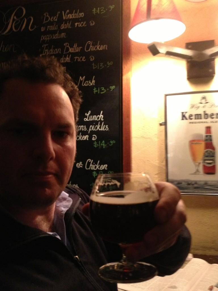 me having an LPG on Richard, cheers for the beer!