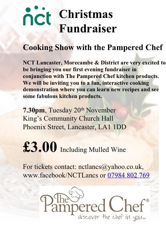 Like to cook? Join us for an evening of cooking demo's with @ukpamperedchef 20/11/12! See flyer for info and tix ~M x