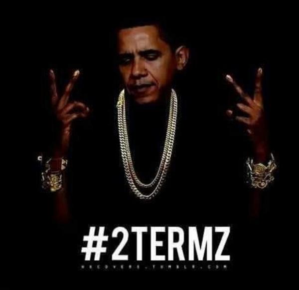 NicoletteVanDam's tweet photo. Obama!!! #happy #2termz http://t.co/ZxNTlnqE