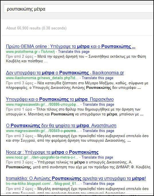 Ίσως μια "μαργαρίτα" να βοηθούσε κύριε Ρουπακιώτη!!!