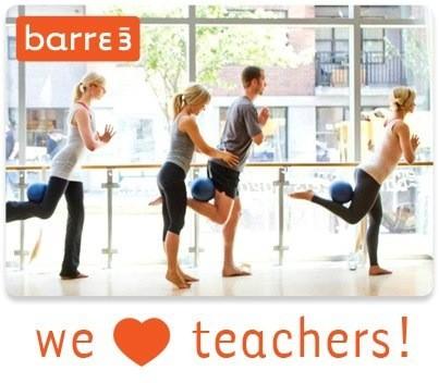 Teacher discount is back! Educators take 10% off class packages! Thank you for bringing balance to our communities!
