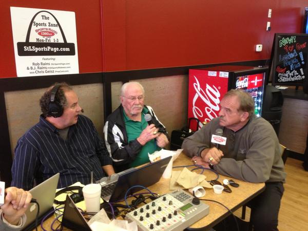 . <a href="/RobRains/">Rob Rains</a> talking w Hall of Famer Dan Dierdorf and coach Jim Hanifan on the show today: