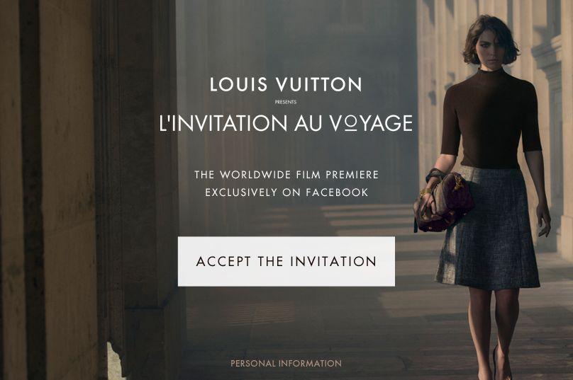 Louis Vuitton on X: Be the first to see the film L'Invitation au