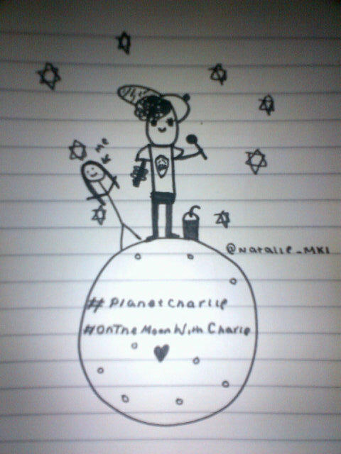chanNatxo's tweet image. LOL @Charlie_MK1 my failed drawing of me and you on #planetcharlie with a strawberry milshake(y) #yesdat