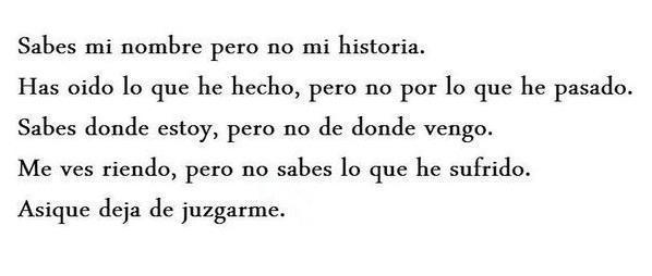 MejoresTwits's tweet photo. Sabes mi nombre pero no mi historia... http://t.co/8VC0cH7U