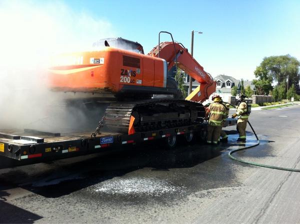 Customers rented equipment caught fire. Would your current policy cover this?? Give us a call, we can help!!