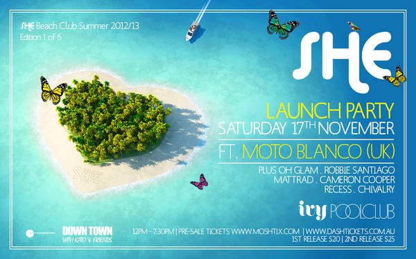 ExperienceEnt's tweet photo. Launching the SHE ivy pool Summer Series on Saturday 17th November 12 -7.30pm - Hope to see you there x http://t.co/6fS0BNLC