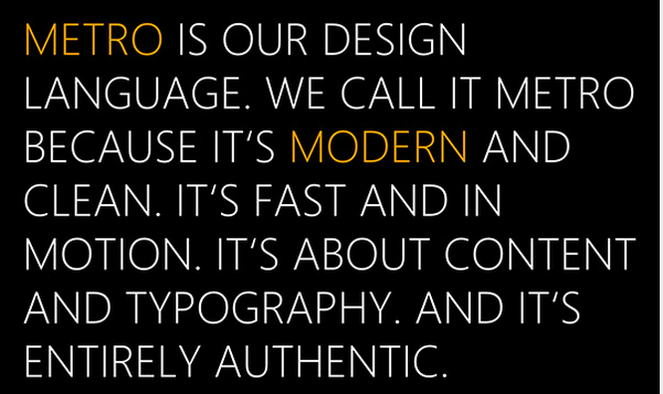iMezcli's tweet image. "Focus on the content of the user." #Windows8 #Metro #MetroDesign #Microsoft #Apps #MetroStyle cc @quentin @anakarenART