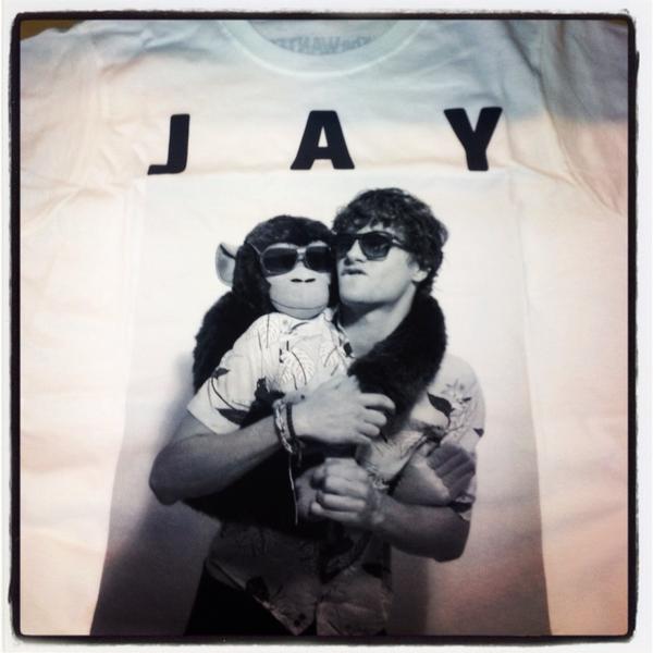 TWDownUnder's tweet photo. “@getmusic: Found this super cute Tee of @JayTheWanted RT if you want us to give it away! @twdownunder #IFoundYou http://t.co/1PK0hmgA”