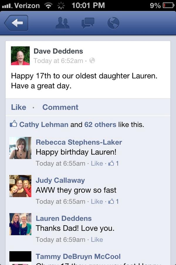 Lauren_Deddens's tweet image. I wish I was as cool as my dad #PopularMan