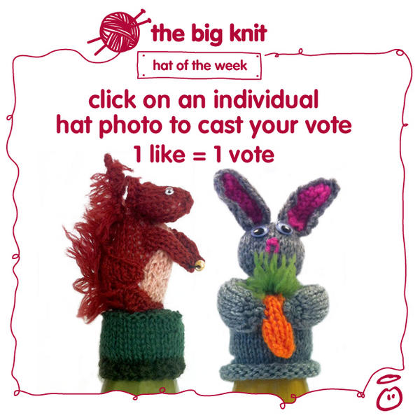 innocent's tweet image. Squirrel vs. Rabbit. #bigknit Hat of the Week 4 - We need your vote: facebook.com/media/set/?set…