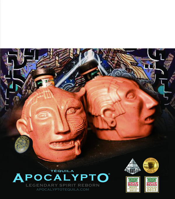 2012Apocalypto's tweet photo. @fortequilalover  http://t.co/NBvhBC6E
Spirits of Mexico Gold
SIP Award Platinum http://t.co/E7LkgQ98