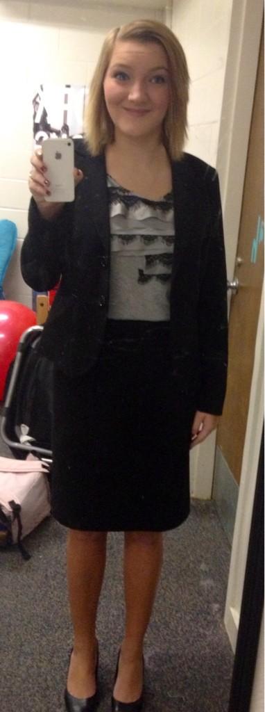 justybates's tweet image. Dress to impress. #interview2