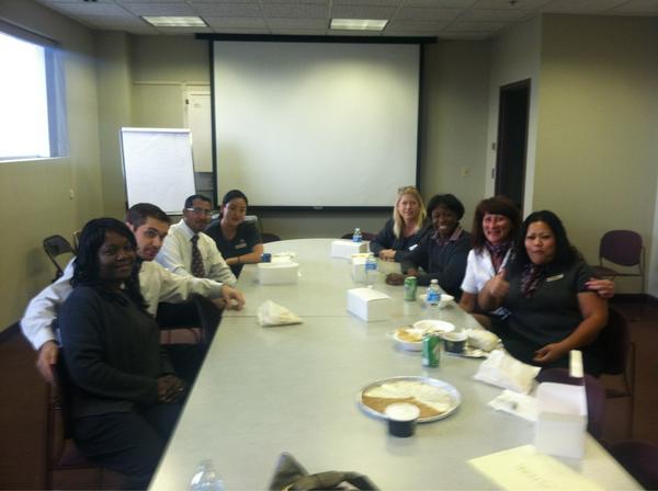 AbgRisa's tweet photo. @RollingPride Denver RSA's enjoying a CSI Thank You lunch. http://t.co/mVGSZuNp