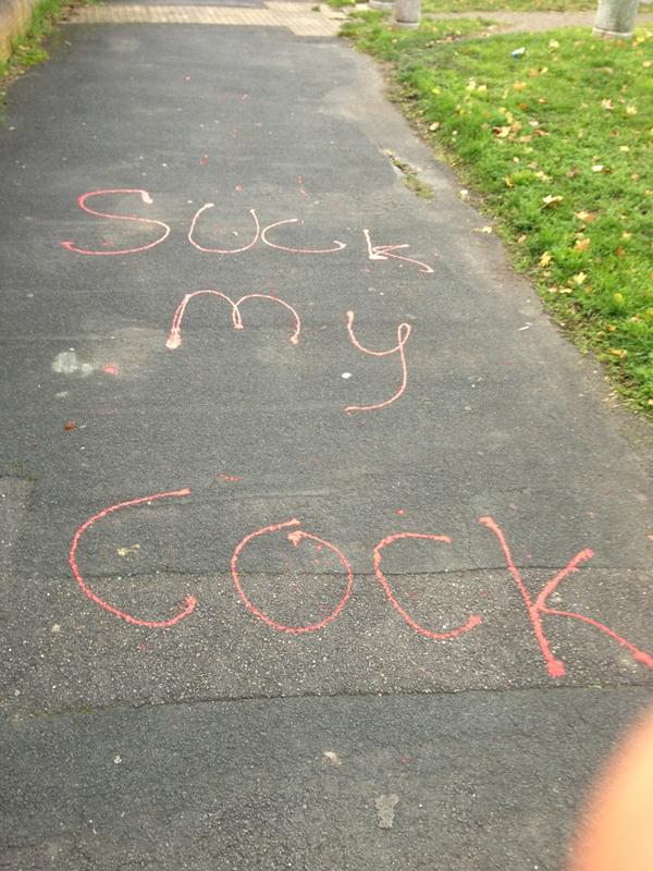 Robcolbourne86's tweet image. Some creative expression courtesy of the local youth. #tearsofpride