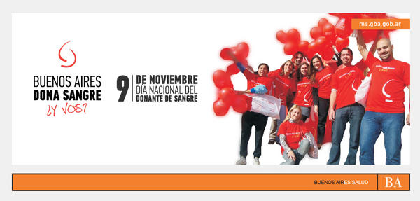 En este Día Nacional del Donante Voluntario de Sangre tomemos conciencia de la importancia de ser donante