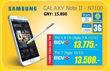 vancloudy92's tweet image. SAMSUNG GALAXY NOTE 2 GIÁ SỐC 3 NGÀY VÀNG
(T6, T7, CN ngày 9, 10 &amp;amp; 11/11)
mediamart.vn/san-pham/smart…