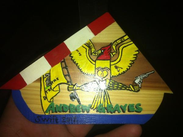 StlCowboy42's tweet image. Graves&apos; totem #myart #swift12