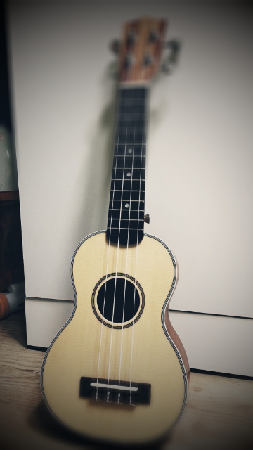 chittychitty's tweet photo. 기타대신 내손에는 귀여운 우쿠렐레가...베짱베짱 베짱이가 되어봅시다! http://t.co/EE0mZFXH