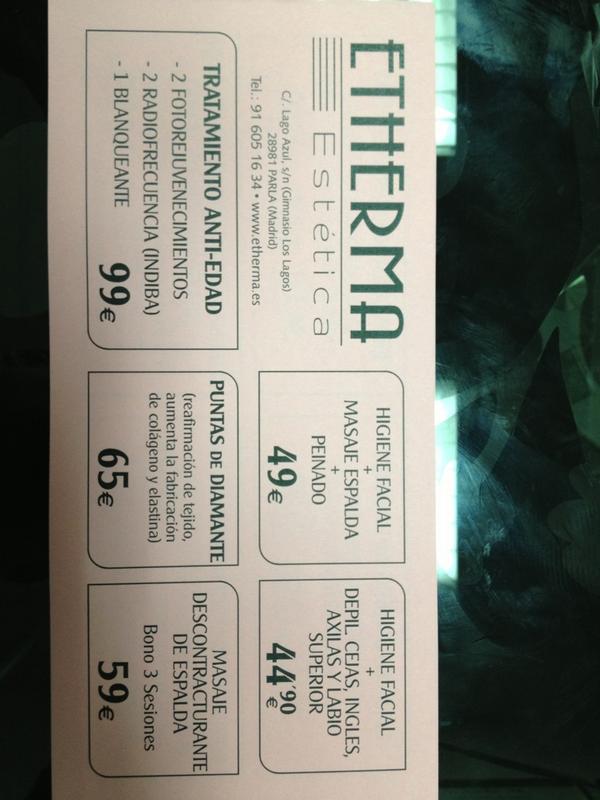 etherma's tweet photo. Promociones noviembre http://t.co/Jrw2xPRt
