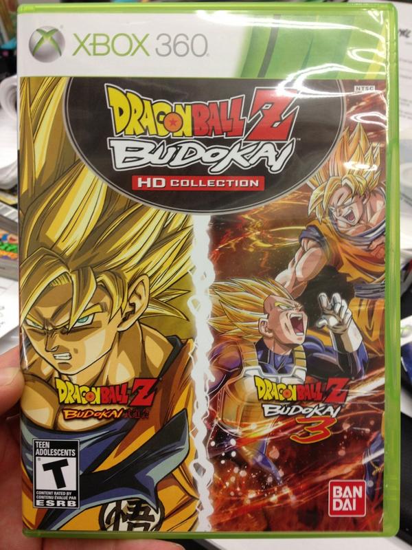 shonenjump's tweet image. #DBZBudokai HD Collection us out! Game has a neat double-sided cover. This is second side. Cool beans. UB