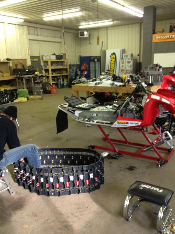 TryhardTrent's tweet image. And the sled work begins #lotsofshit