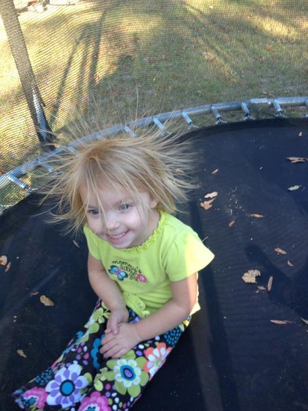 JustinWelford's tweet photo. Nothing like a cool day on a trampoline! #Electrifying http://t.co/vLpucZGm