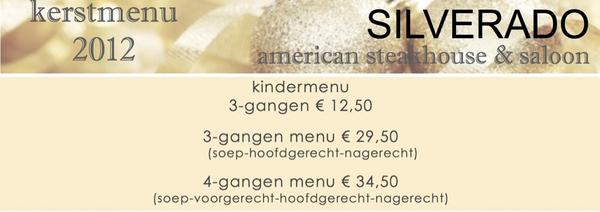 SilveradoSteak's tweet photo. Ook dit jaar serveren wij tijdens de kerstdagen een 3- of 4- gangen menu, kijk snel op onze site http://t.co/mLzfL0uk http://t.co/Gh57l5HO