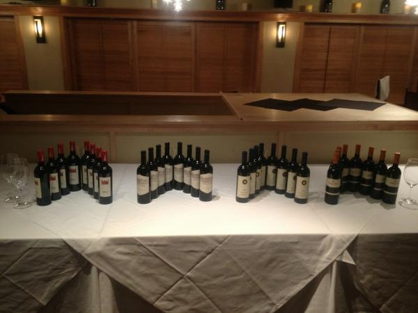 Truffle dinner tonight <a href="/bearfootbistro/">Andre</a> #cornucopia #albatruffles #sassicaia #solaia