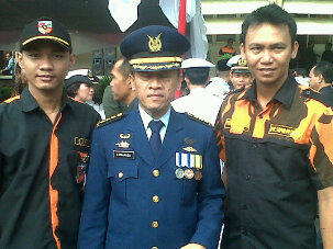 Ketua dan waka3 habis upacara hari pahlawan d gubernuran...