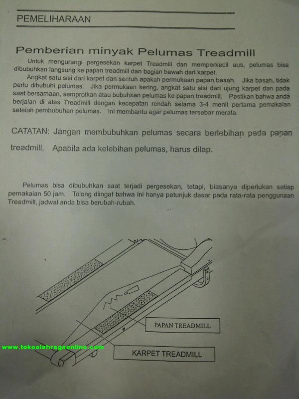 pemeliharaan treadmill pemeliharaan treadmill