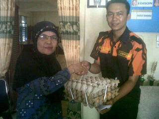 Baksoss: penyerahan bantuan