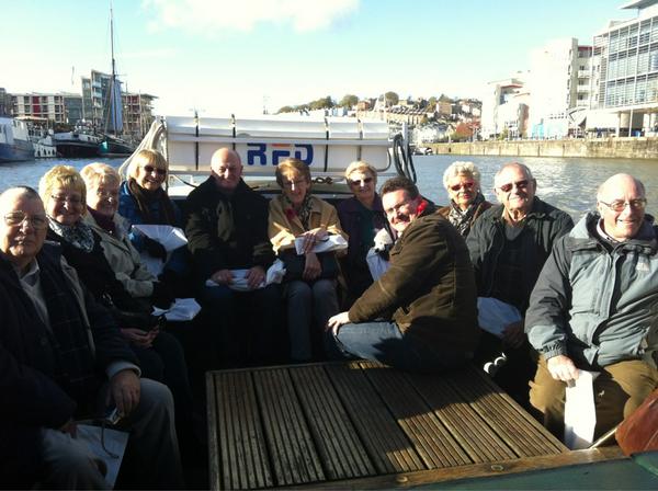 30 of us on our way to @ZaZaBazaar on @no7boats #successtoursfamtrip