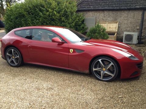 countryandtown's tweet photo. @Calcot_Manor this is the #cotswolds life. Thank you #ferrari http://t.co/vIMOobsS