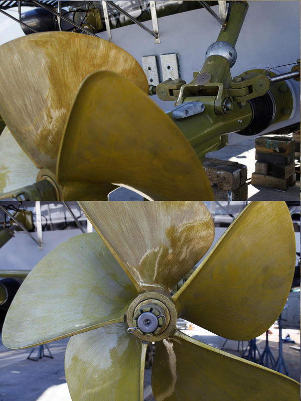 AresMarine's tweet image. big wheels on the magnum 56 #props #arnesondrive #magnummarine #aresmarine