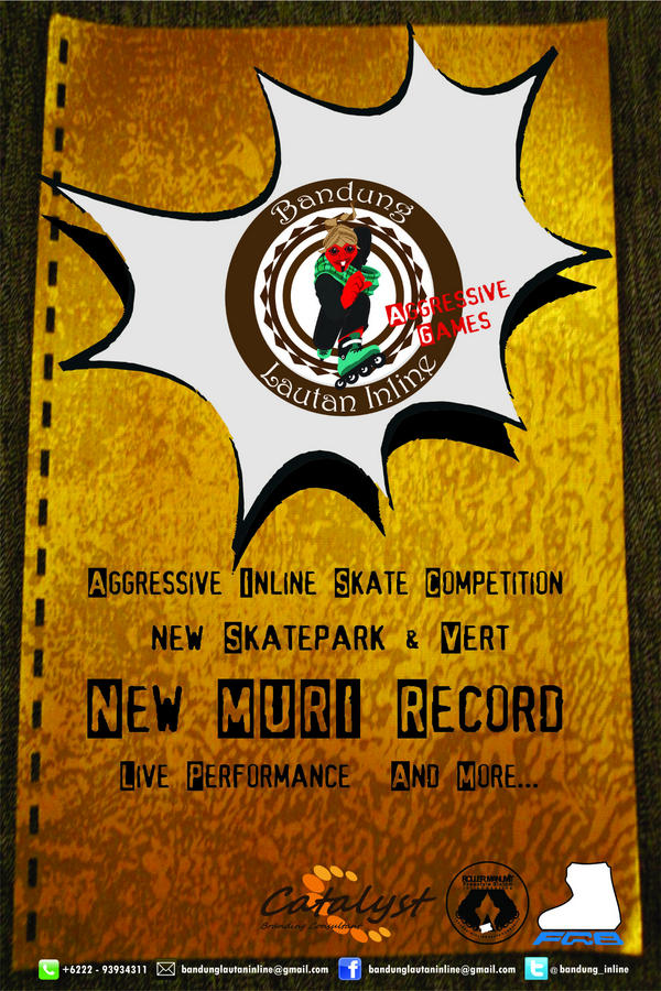 Bandung Lautan Inline "Aggressive Games"
on January 2013..