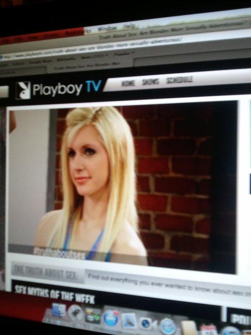 On @PlayboyTV   :)  #truthaboutsex #playboy http://t.co/4OcTS5Xv<a class="tags" href="/tag/playboytv">@playboytv</a><a href="/tag/truthaboutsex"class="tags">#truthaboutsex</a><a href="/tag/playboy"class="tags">#playboy</a>