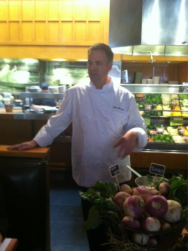 Chef Marc Bernard brings the bounty of his <a href="/RusticRoadFarm/">Rustic Road Farm</a> to #BigBowl on 
Cedar.