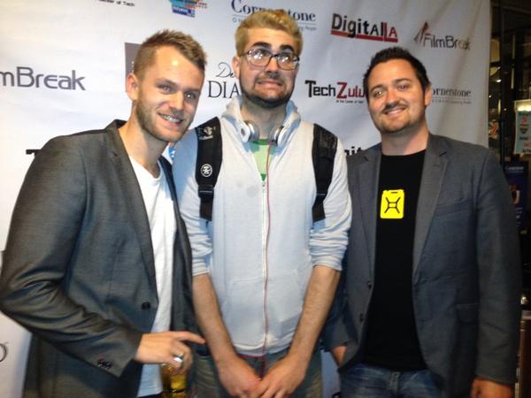 Here's trouble! Great fun last night at the @DigitalLA Silicon Beach Fest. #LeapProject