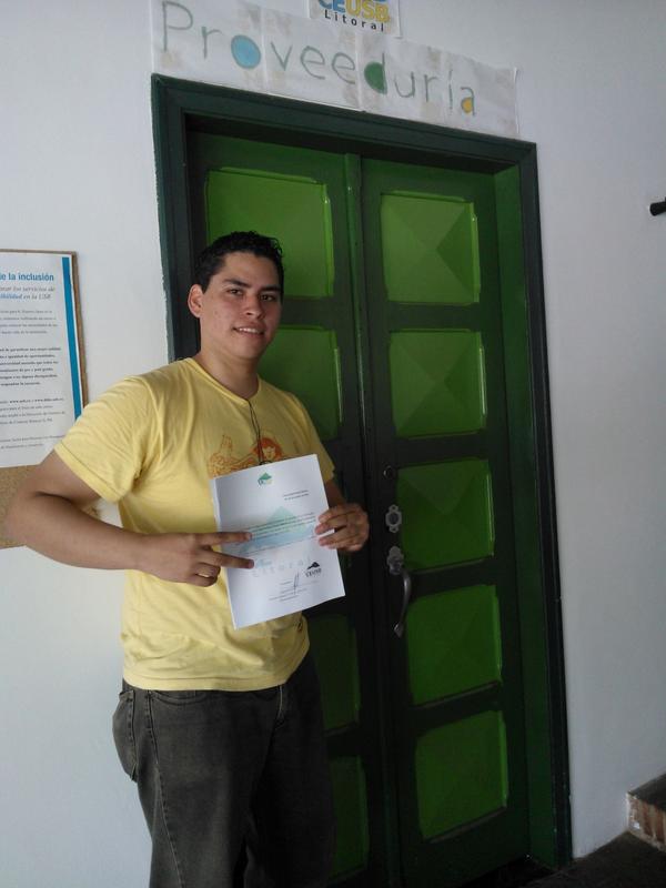 CEUSBSL's tweet image. Entrega de Reconocimiento al Presidente del @CEEUSBSDL